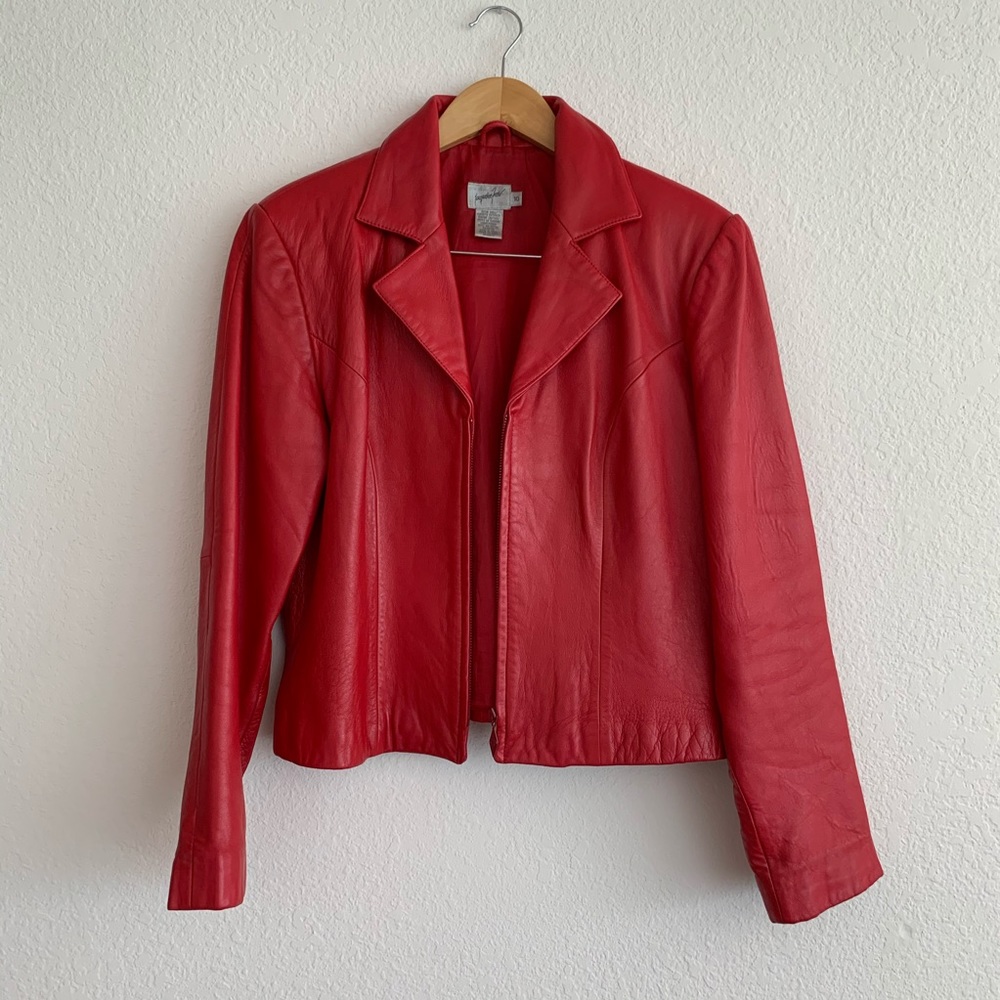 Genuine leather jacket